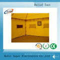 Factory Offer Galvanized Steel Two Layer Disaster Relief Tents